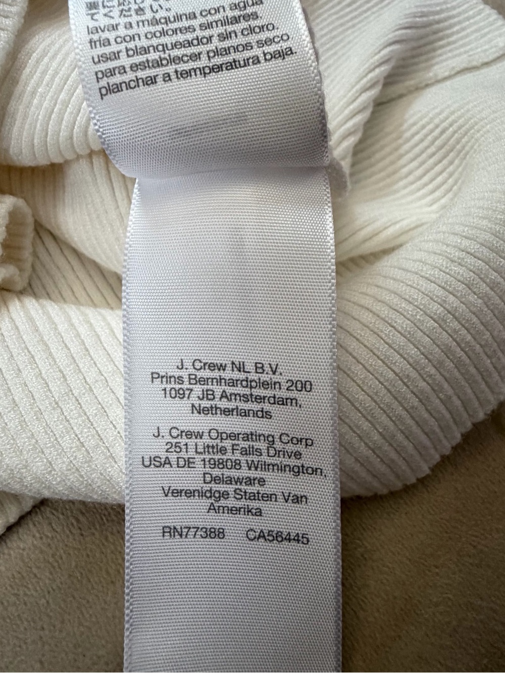 Madewell White Ribbed Button-Front Cardigan Size Small - Picture 5 of 7